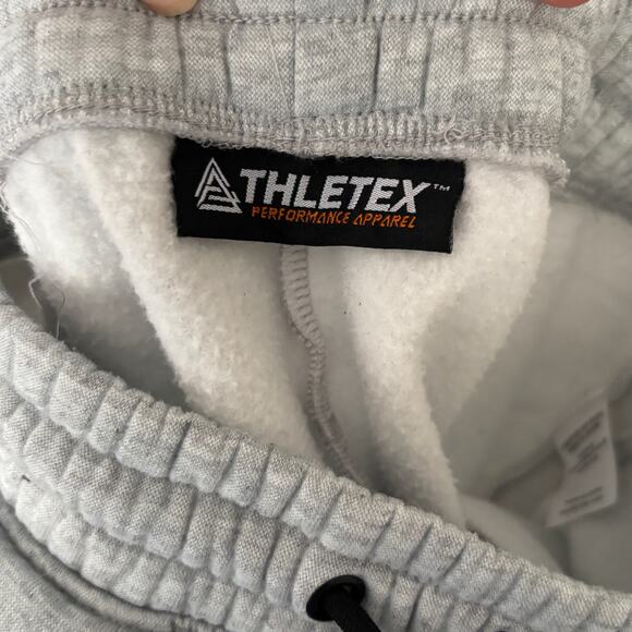 Athletex Jogger Sweatpants Mens Small Fleece Tapered Altheisure Lounge Pants - Picture 6 of 8